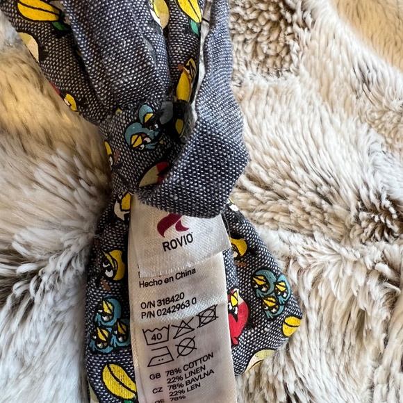 H&M Angry Birds Bow Tie - Kids Adjustable Size - Bundle Discount - Picture 3 of 4